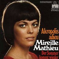 7"MATHIEU, Mireille · Akropolis adieu (RAR 1971)