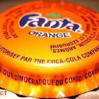 Fanta Orange Kronkorken aus Kinshasa Kongo Dem. Rep Congo Afrika Africa neu unbenutzt
