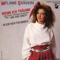 7"SANDERS, Melanie · Wenn ich träume (RAR 1982)