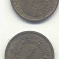 1 Franc Gebrauchsmünze von 1938