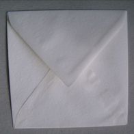 50 kleine Briefkuverts - Briefumschläge mit Futter - Sonderformat 13,5 x 11,5 cm