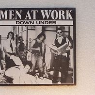 Men At Work - Down Under / Helpless Automaton, Single - CBS 1981