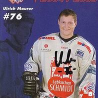 Ulrich Maurer - Ice Tigers Nürnberg 04/05 - Riessersee und EHC München