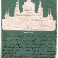Bremen, Parkhaus, Prägekarte,1901, (440/41)