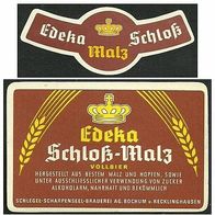 ALT ! Bieretikett EDEKA Schlegel-Scharpenseel-Brauerei (†) Bochum und Recklinghausen
