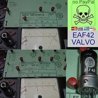EAF42 Glas/ Metall VALVO, Radioröhre für Röhrenradio