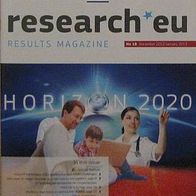 Research * eu results magazine; No. 18, December 2012/ January 2013