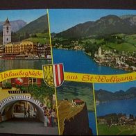 AK St. Wolfgang am Wolfgangsee Salzkammergut farbig