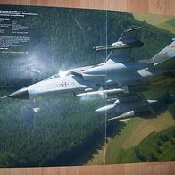 Poster Bundeswehr Kampfflugzeug Tornado