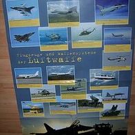 Poster Bundeswehr Flugzeuge und Waffensysteme der Luftwaffe