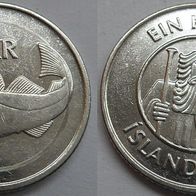 Island 1 Krona 1992 ## Ga5