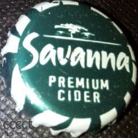 Savanna Premium Cider Cidre Kronkorken aus Südafrika Süd-Afrika Kronenkorken