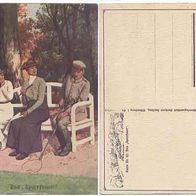 Feldpost Humor 1917 Nr. 12 Das Sperrfeuer Künstler- Postartenreihe