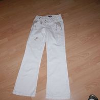 Damen-Jeans "John Barner", Gr.34, weiß