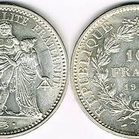 Frankreich 10 Francs 1965 Herkules