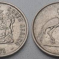 Südafrika 5 Cent 1971 ## R