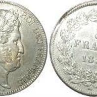 Frankreich 5 Francs 1834W König Louis Philipp (1830-1848)