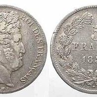 Frankreich 5 Francs 1832 König Louis Philipp (1830-1848)