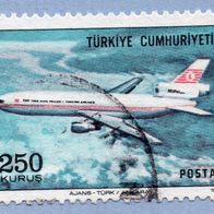 Türkei 1973 gest. - Flugzeuge (2959)