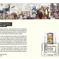 Bund - MiNr. 2444 auf Sonderkarte "Rheinland-Pfalz-Ausstellung" mit Sonderstempel