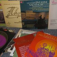 25 LPs Klassik Opern Operetten Mozart Beethoven Verdi Puccini Chopin