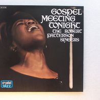 Gospel Meeting Tonight - The Robert Patterson Singers, LP - Crystal Jazz 1967