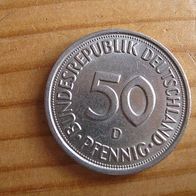 50 Pfennig 1978 D