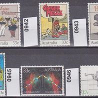 Australien Mi. Nr. 941 + 942 + 943 + 944 + 945 + 946 o <