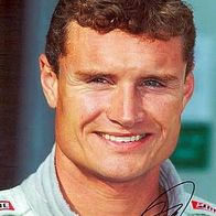 David Coulthard SUPER Autogrammfoto Repro aus Privatsammlung - al-