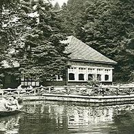 42929 Dabringhausen Gaststätte Markusmühle im Eifgental um 1960
