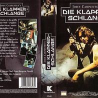 John Carpenter´s Die Klapperschlange, VHS