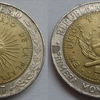 Argentinien 1 Peso 2007 ## C4