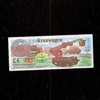 Ü - Ei Beipackzettel Kranwagen 659 746