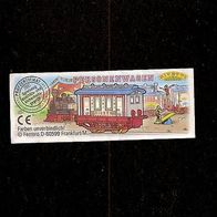 Ü - Ei Beipackzettel Rersonenwagen des Zirkus Rivetti 624 551