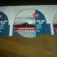 Falk Navigator Pro SC Software und DACH - Karten
