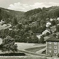 95493 Bischofsgrün im Fichtelgebirge Teilansicht 1962