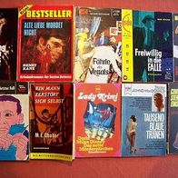 10 x TB Diverse Krimi 60er/70er (Kelter, Razzia, Panther, SM, Condra ua)