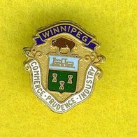 Winnipeg Commerce Prudence Industry Anstecker Pin :