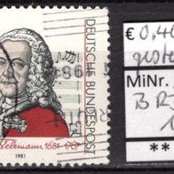 BRD / Bund 1981 300. Geburtstag von Georg Philipp Telemann MiNr. 1085 gestempelt -2-