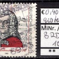 BRD / Bund 1981 300. Geburtstag von Georg Philipp Telemann MiNr. 1085 gestempelt -3-