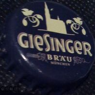 Giesinger Craft-Bier Micro Brauerei Kronkorken München Bayern Kronenkorken in blau