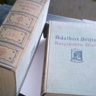 Adalbert Stifter Ausgewählte Werke Erster und Dritter Band.
