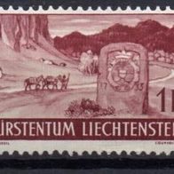 Liechtenstein postfrisch mit Falz/ Rest Michel Nr. 167