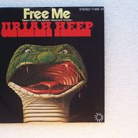 Uriah Heep - Free Me / Masquerade, Single - Bronze 1977