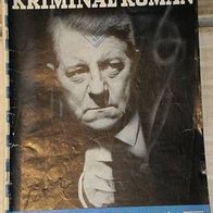 Moewig-Kriminal-Roman Nr. 369 * Ted Gambles Meisterstück* RAR