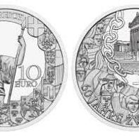 Österreich 10 Euro 2005 hgh 60 Jahre "ZWEITE Republik"