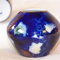 Wallendorf Kobalt-Porzellan Vase