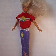 Simba Barbie Puppe - Steffi Love - rotes T-Shirt + blauer Maxi-Rock