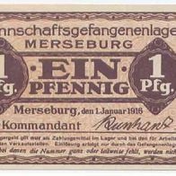 Merseburg Kriegsgefangenenlager 1 Pfennig vom 1. 01. 1916, Nr. 404935