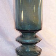 Skandinavische Bublle Rauch-Glas-Vase, 70er Jahre * *
